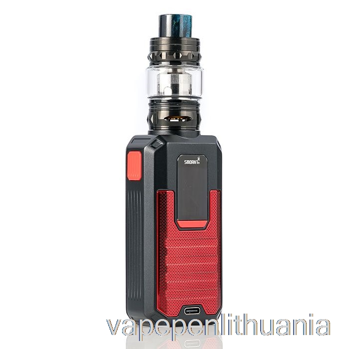Smoant Ladon 225w Starter Kit Red & Black Vape Skystis